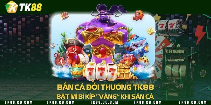 Bắn cá đổi thưởng TK88 - Bật mí bí kíp “vàng” khi săn cá